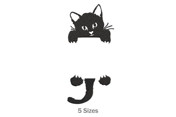 Black Cat Split Monogram: A Designer’s Review for Boutique Sweatshirt Embroidery
