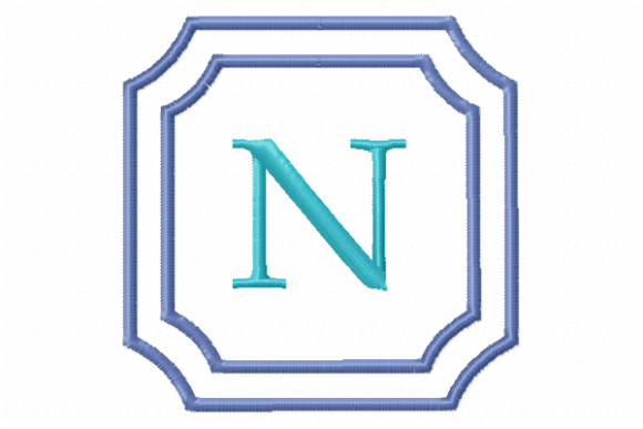 Double Framed Monogram Letter N: A Designer’s Honest Review