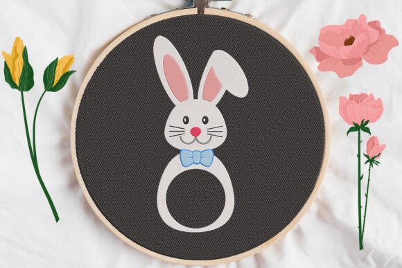 Easter Bunny Monogram