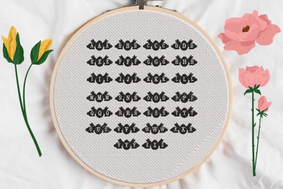 Easter Monogram Font: A Designer’s Take for Boutique Apparel Embroidery Projects