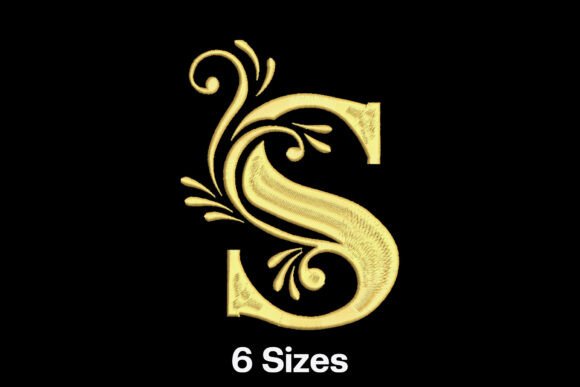 Elegant Gold Letter S: A Designer’s Real-World Embroidery Review