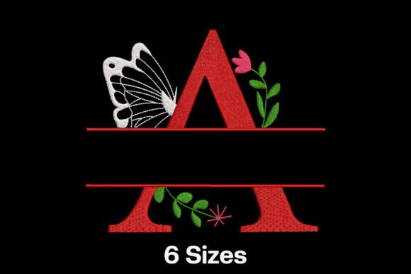 Floral Split Letter A: A Designer’s Review for Personalized Gifts