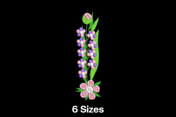 Flower Letter I