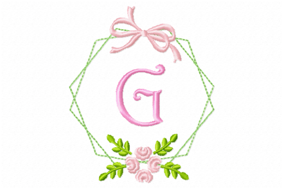Frame Flower Monogram Letter G: A Designer’s Review for Business Branding