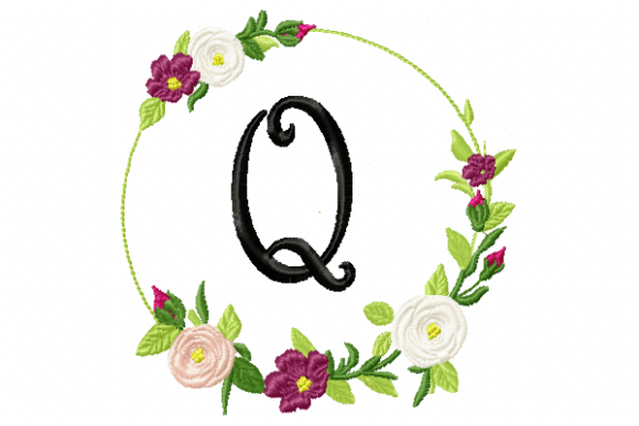 Frame Roses Monogram Letter Q: A Designer’s Review for Custom Gift Makers