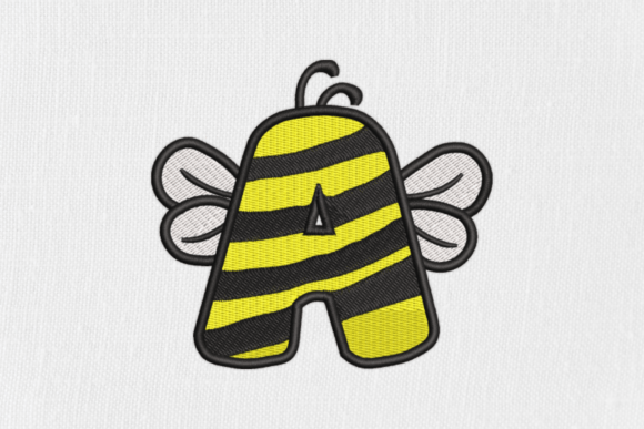 Letter a Bee Monograms: A Sweet Touch for Etsy & Small Shop Embroidery