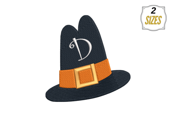 Letter D on Hat: A Seasonal Embroidery Essential