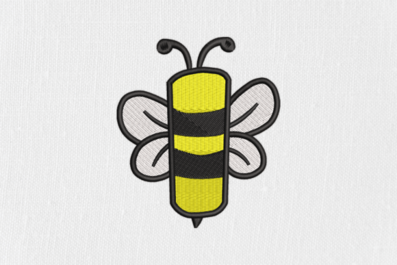 Letter I Bee Monograms: A Playful Touch for Seasonal Embroidery