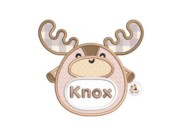Moose Applique: A Nature-Inspired Branding Staple
