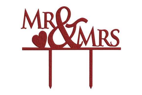 Mr Mrs Monogram: A Playful Touch for Personalized Embroidery Gifts