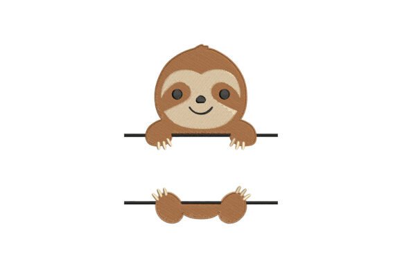 Sloth Monogram: A Designer’s Review for Boutique Sweatshirt Embellishment