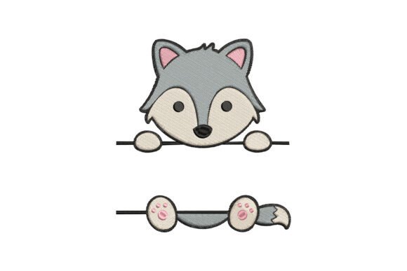 Wolf Monogram: A Whimsical Wild Design for Etsy Sellers